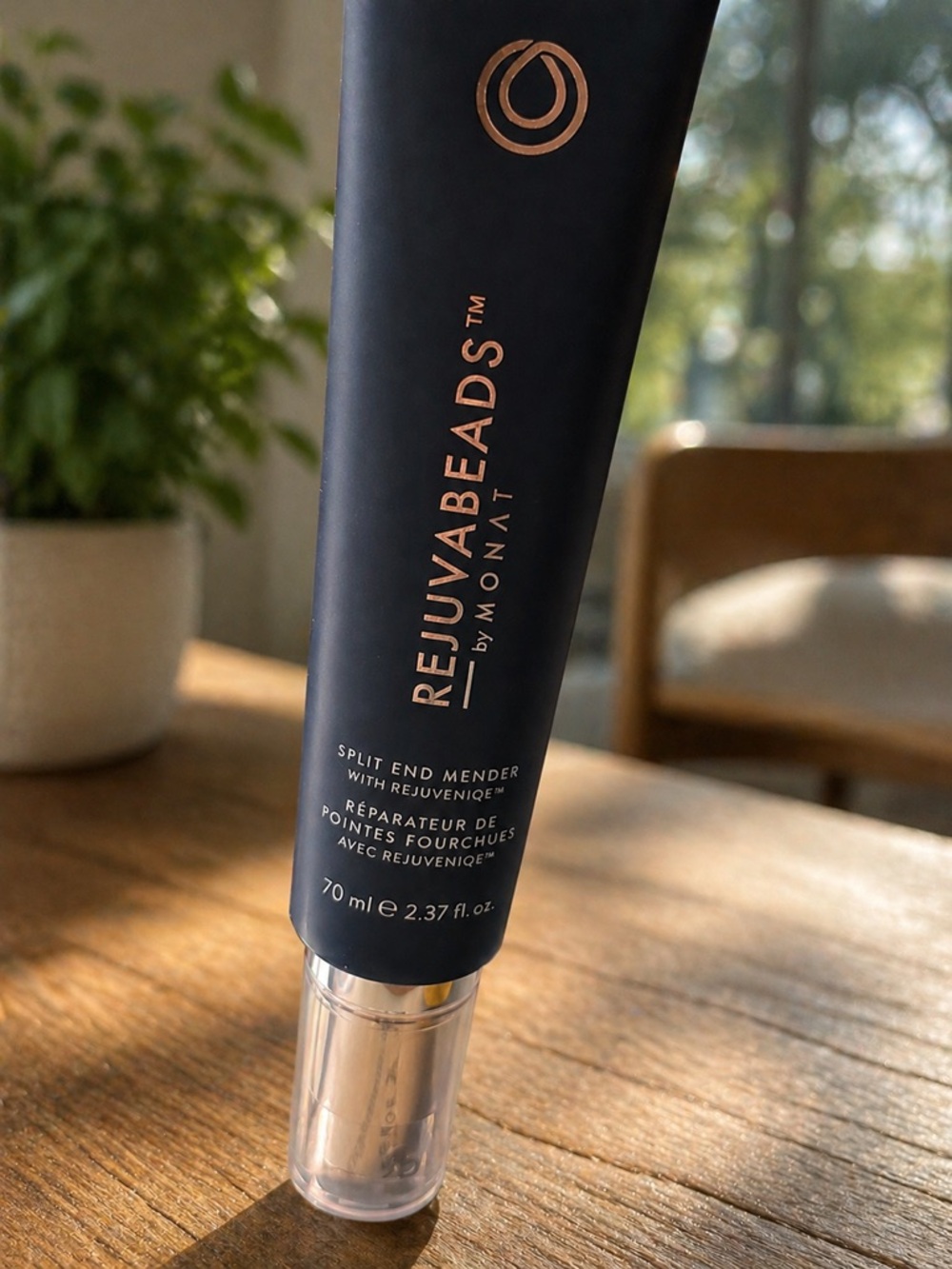 MONAT Rejuvabeads Split End Mender - Black with Gold Accents